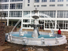 Großbrunnen mit umlaufendem Wasserkranz, Ansicht 2
