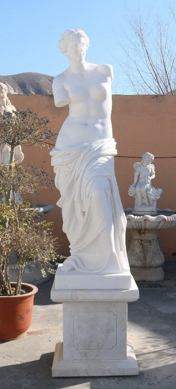 Marmorfigur Venus, H 180 cm