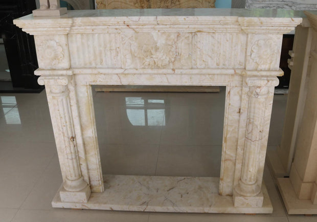 Kaminumrandung Songxiang Jade, 130 x 110 cm